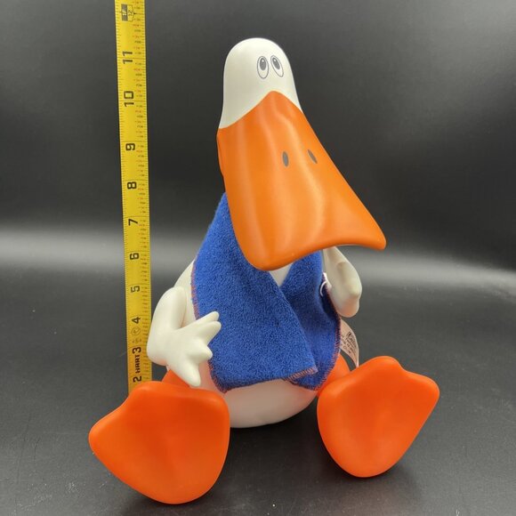 1991 VTG Original Murdock Scrubba Ducky Posable Figure Toy Decor **NO SOUND** - Picture 16 of 16